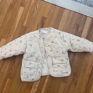 Jamie Kay Pink Floral Quilted Jacket